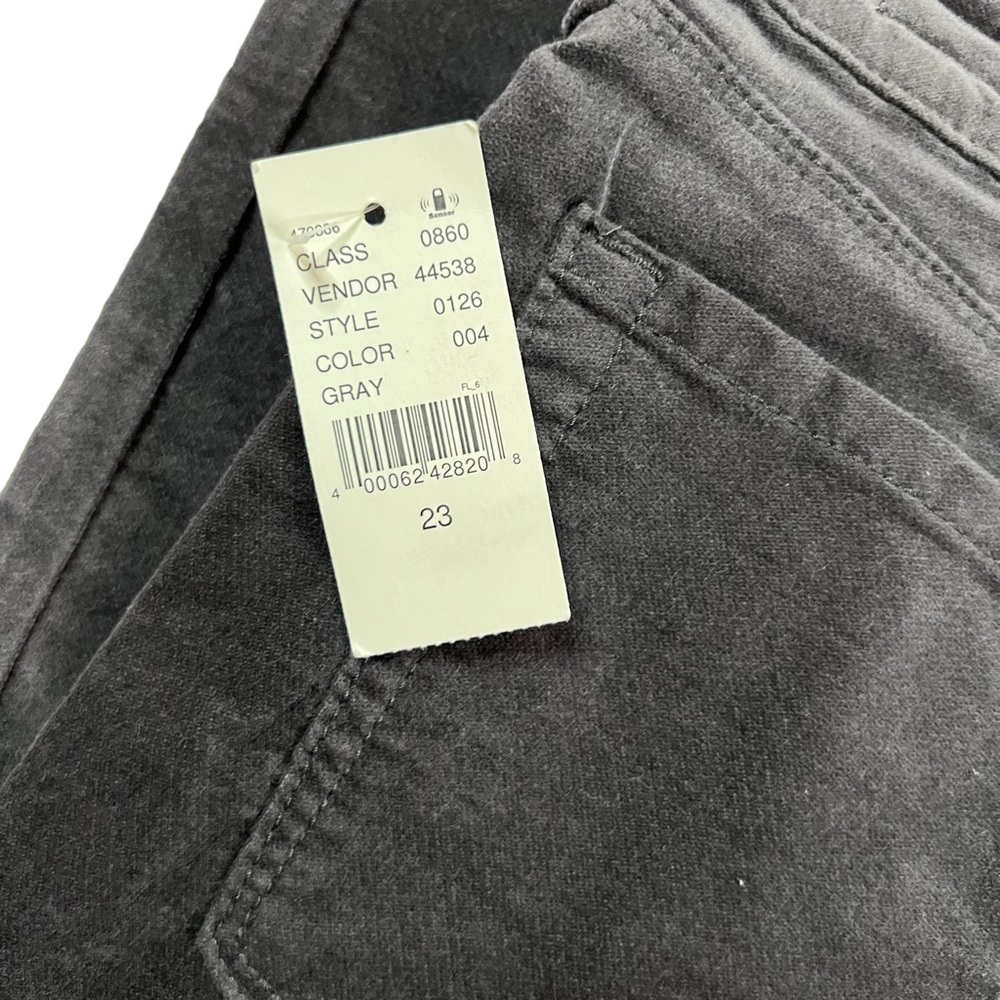 Pacsun NWT Size 23 Mid Rise Skinniest Velveteen/ Velour Gray Jeans - Picture 7 of 9